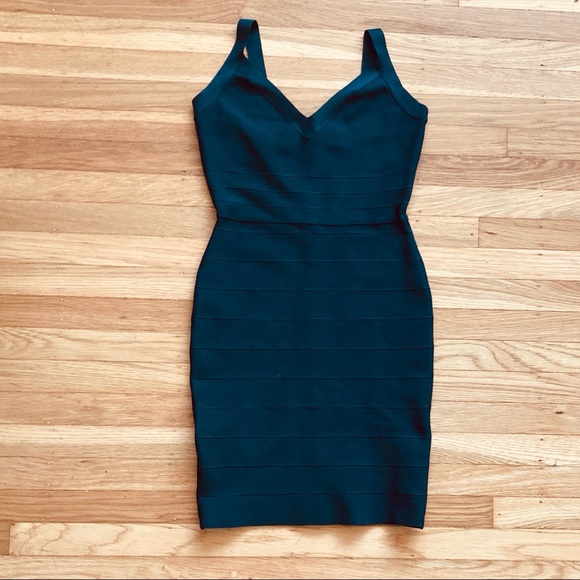 aqua bodycon dress